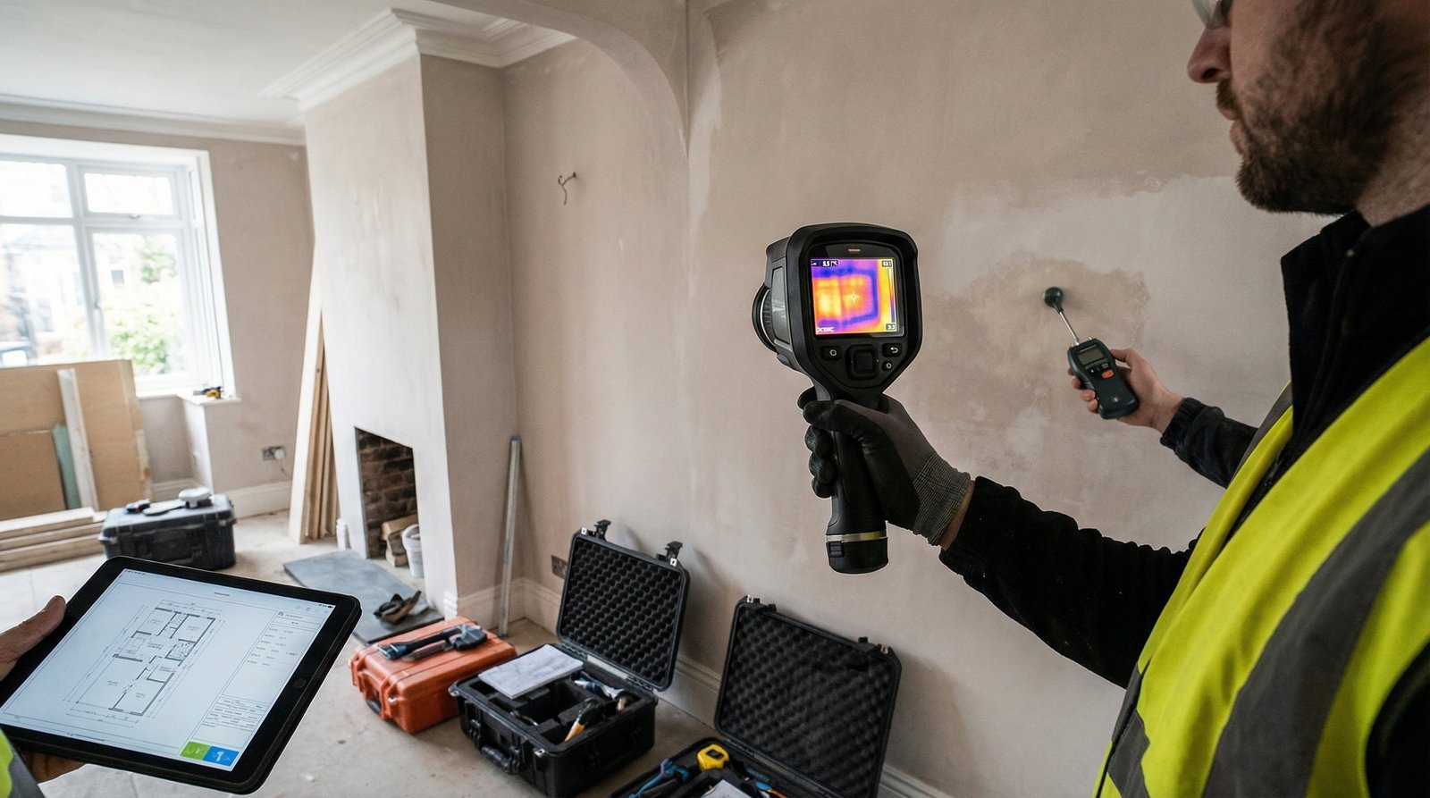 Level 3 Building Survey inspection in Reading