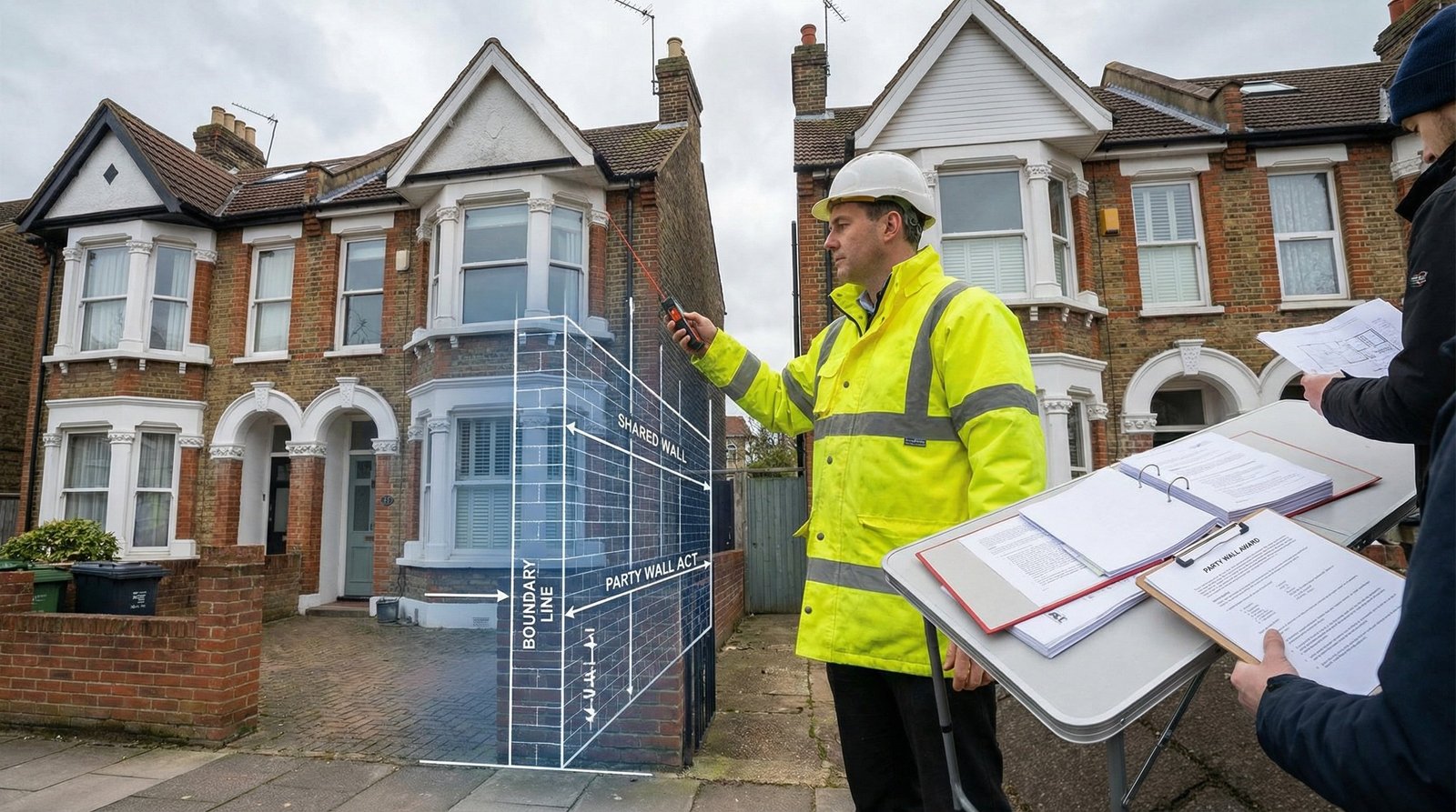 Party wall survey for building work